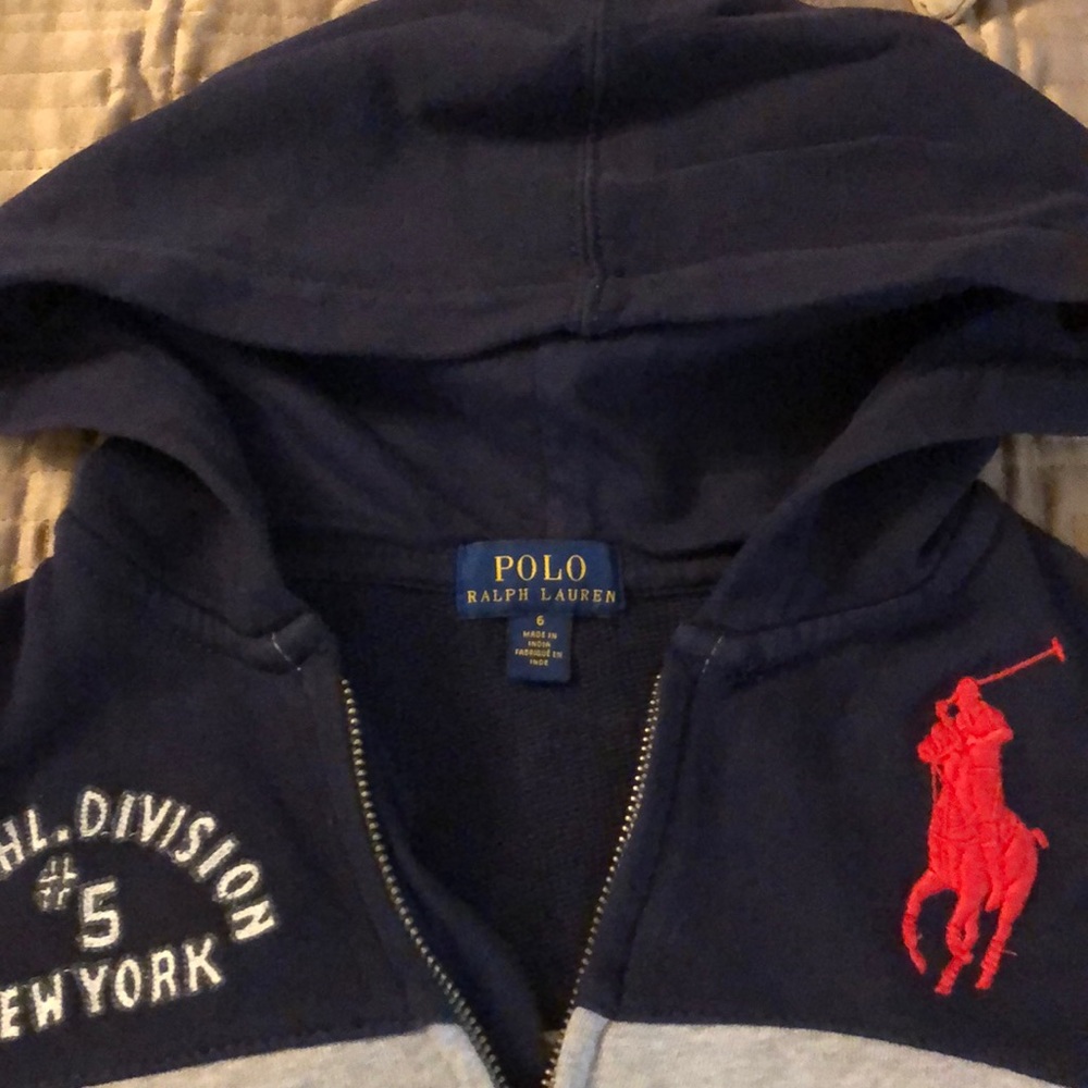 Polo boys hoodie